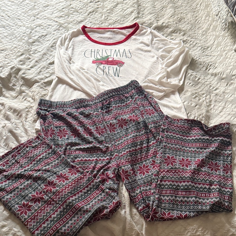 Me s Rae Dunn Christmas Pajamas